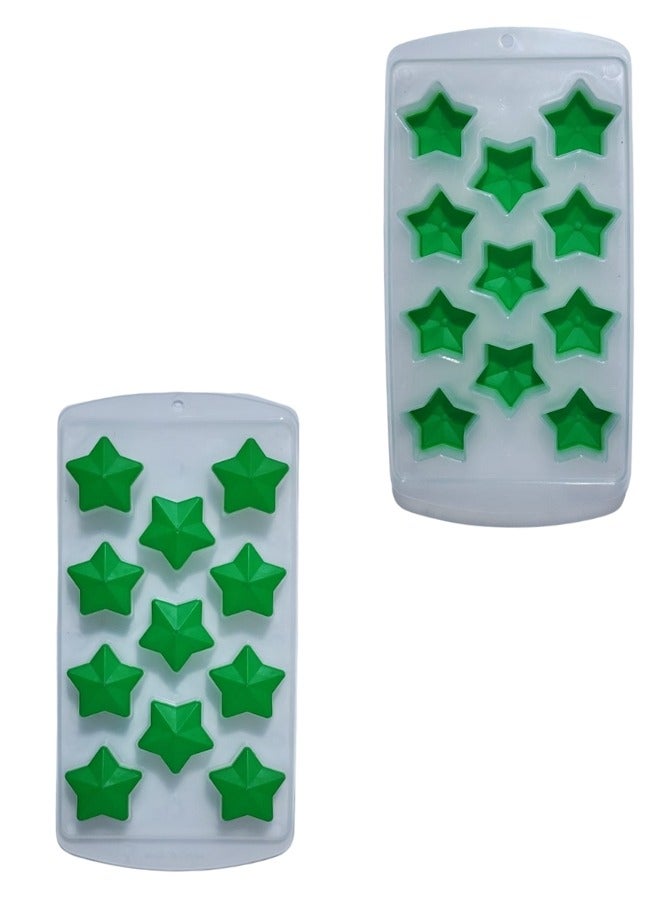 Happy Home 11-hole star-shaped ice cube tray adds a festive and fun touch to birthday parties, special occasions, and everyday drinks.  - Image 4