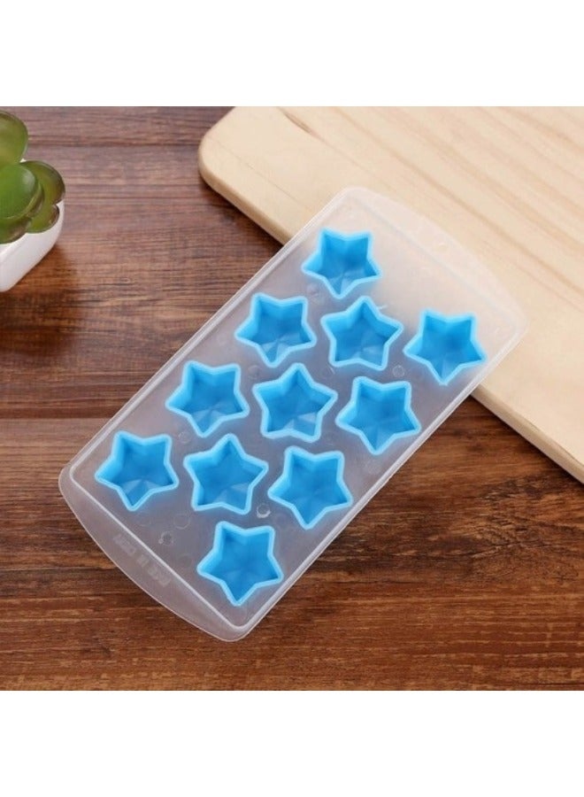 Happy Home 11-hole star-shaped ice cube tray adds a festive and fun touch to birthday parties, special occasions, and everyday drinks.  - Image 3