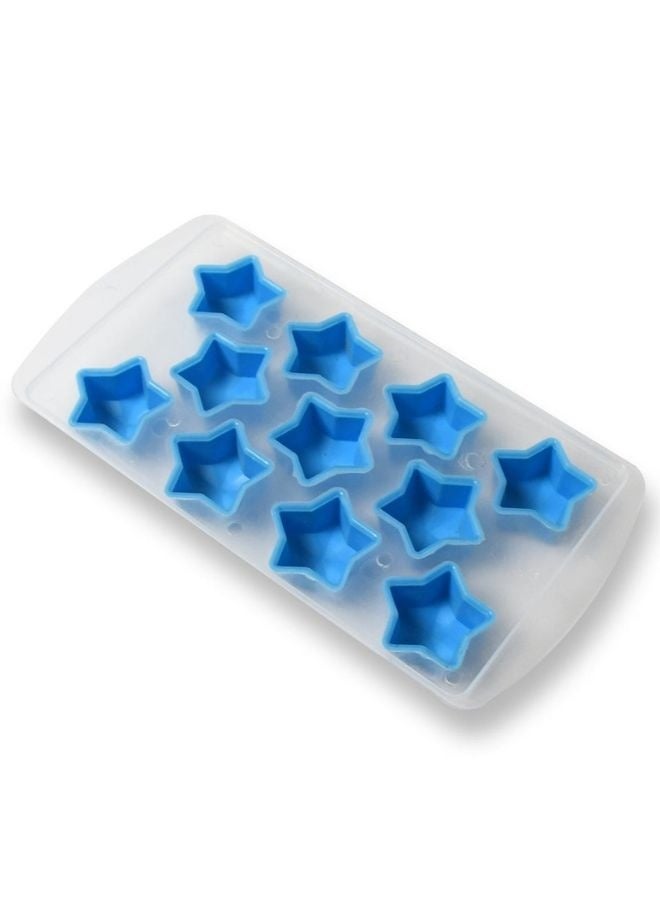 Happy Home 11-hole star-shaped ice cube tray adds a festive and fun touch to birthday parties, special occasions, and everyday drinks.  - Image 2