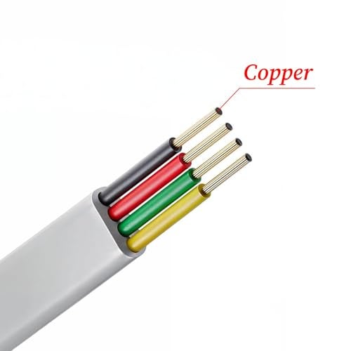 MAKABEE 2 Pack Two Way Telephone Splitters RJ11 Male to Dual Female Cable 6P4C Phone Splitter for Landline Suitable for Telephone, Fax Machine, White - Image 3