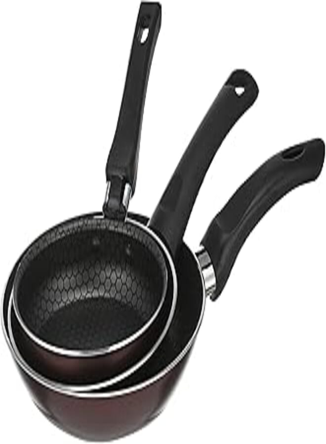 Trueval Teflon frying pan set 3 pieces 14-16-20