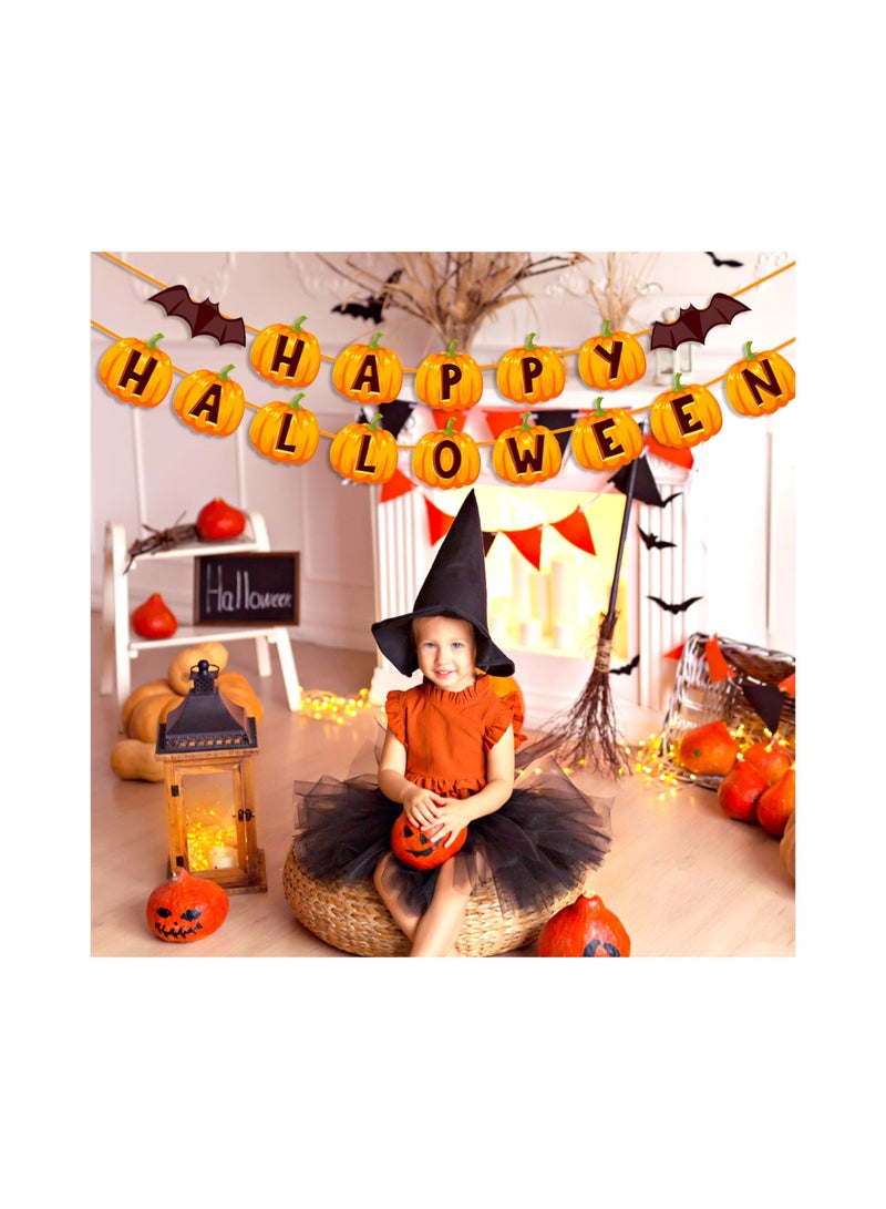 Highland 1 Piece Pumpkin Halloween Banner - Image 5