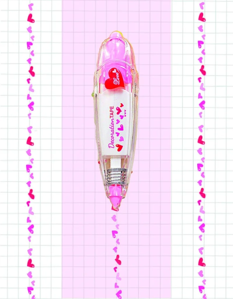 كاغيت جيمي دوكان Heart Decoration Tape Tipex - Tipex