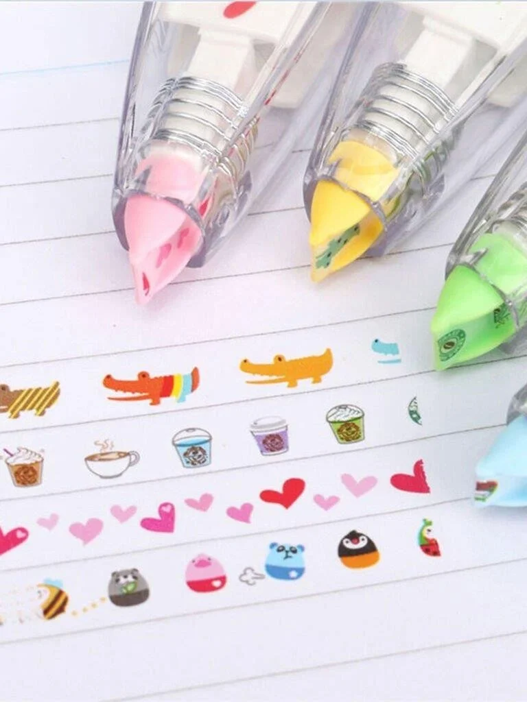 كاغيت جيمي دوكان Heart Decoration Tape Tipex - Tipex