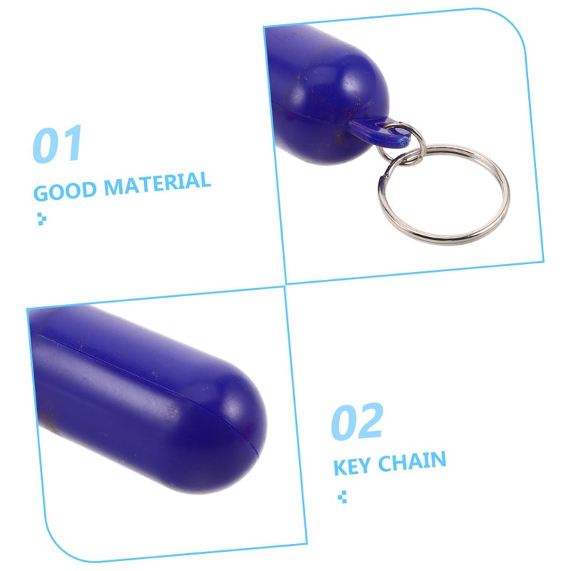 4 Pack Boat Key Float Keychain Lightweight High Visibility Floating Key Ring For Water Sports Beach Outdoor Activities - Image 4