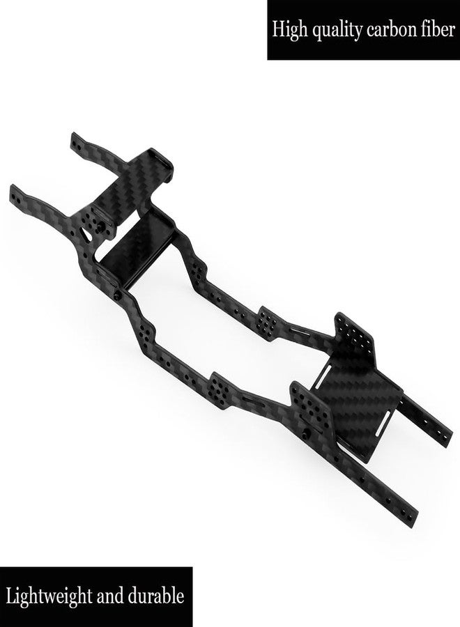 طقم هيكل من ألياف الكربون MORLORDY LCG SCX24، مجموعة قضبان إطار لسيارة الزحف Axial 1/24 C10 JLU Bronco Deadbolt RC، قطعة ترقية - Image 3