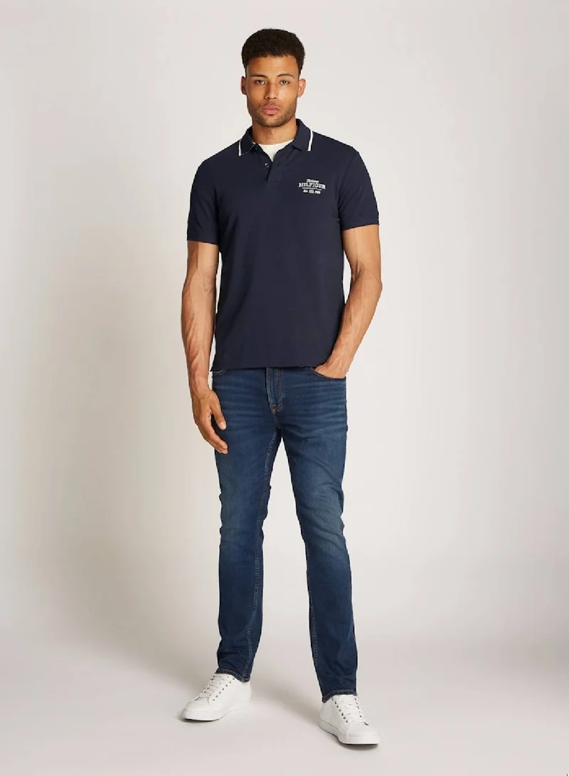 TOMMY HILFIGER Slim Tipped Polo Shirt