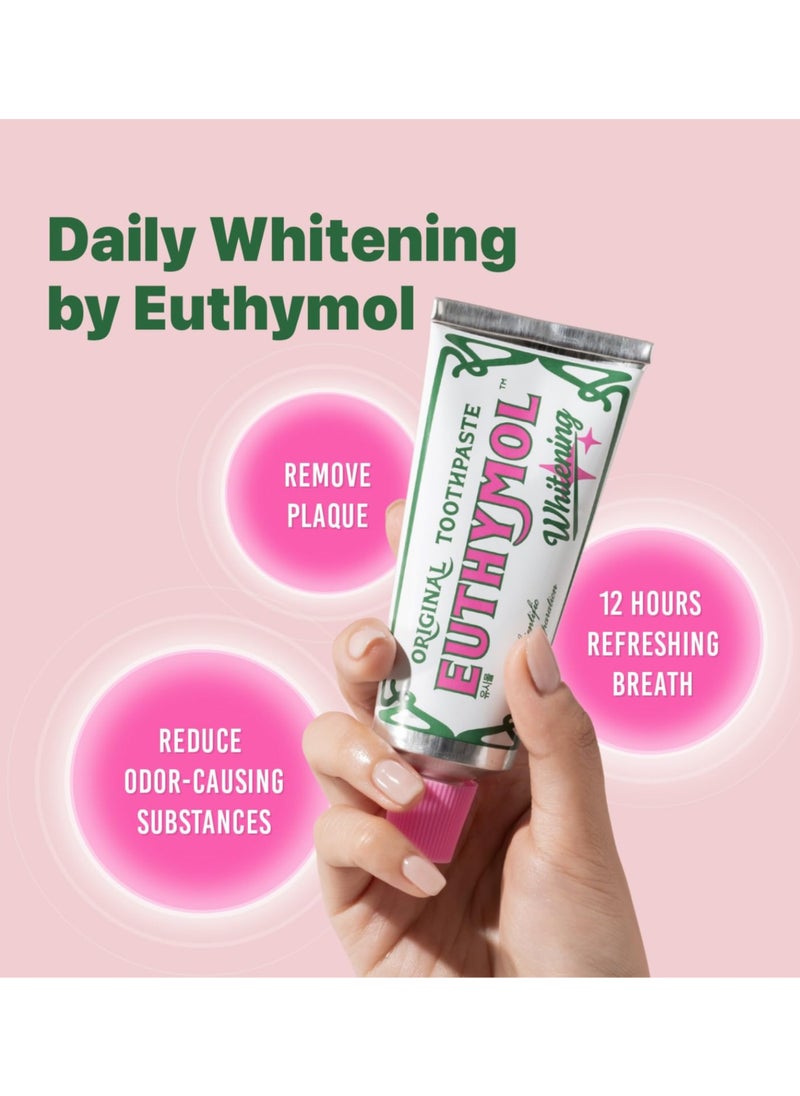 Euthymol 2 Pieces of Euthymol Original Toothpaste Whitening 75ml  - Image 3