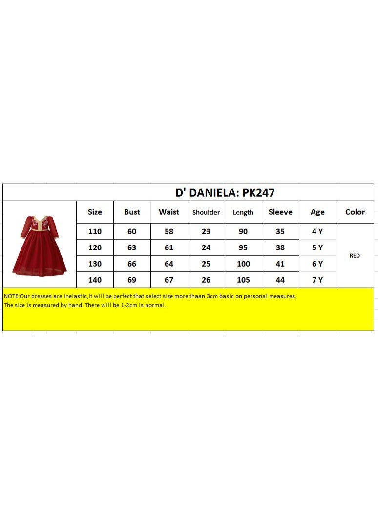 دىدانيالا عباءة دانييلا روج بتألق أحمر - Image 4