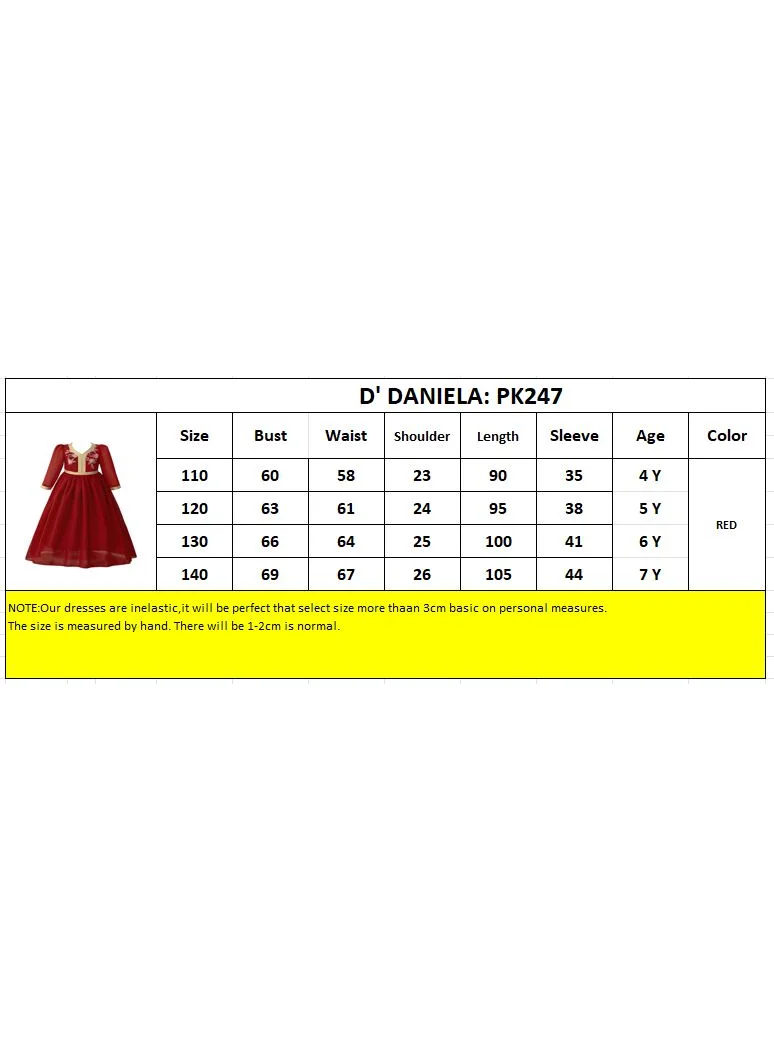D'Daniela D' Daniela - Rouge Radiance Abaya Dress - Red