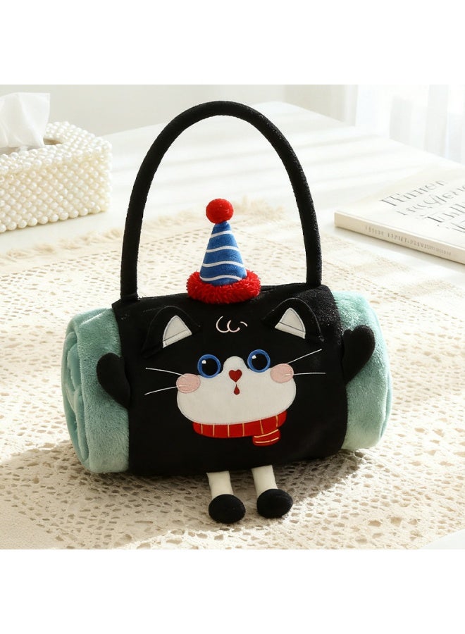 Jellycat Children's Pillow Blanket with Cartoon Prints, Air-Conditioning Blanket, Kindergarten Nap Blanket, Multifunctional Children's Blanket (Size: 100cm × 170cm) - Image 1