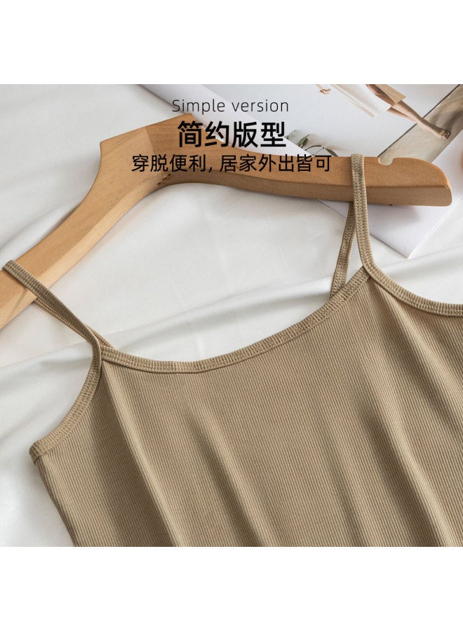 Your Sun Spring Women'S Camisole Undershirt Women'S Underwear Ribbed Slim Fit All-Season Basic Versatile Suit Innerwear - Image 3
