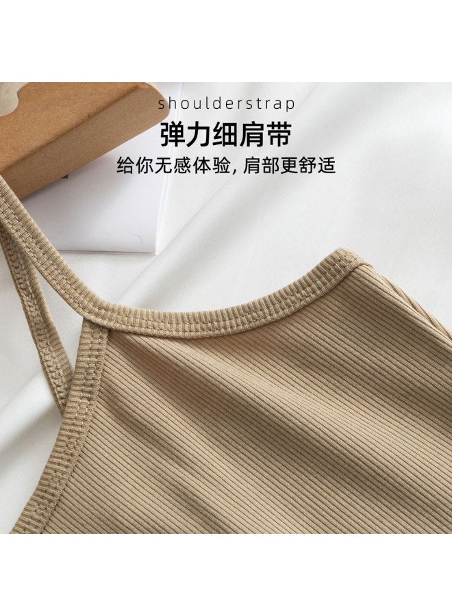 Your Sun Spring Women'S Camisole Undershirt Women'S Underwear Ribbed Slim Fit All-Season Basic Versatile Suit Innerwear - Image 4