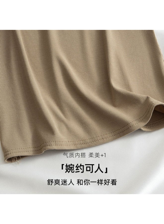 Your Sun Spring Women'S Camisole Undershirt Women'S Underwear Ribbed Slim Fit All-Season Basic Versatile Suit Innerwear - Image 5