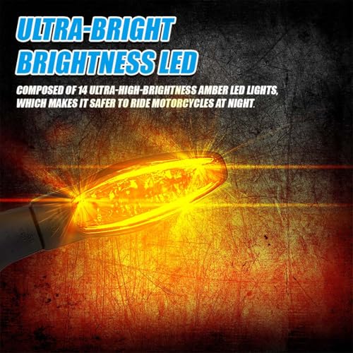 MOTO GENIUS Waterproof Flexible Silicone Rubber LED Indicator Light for FZ, R15, MT15 (BS4 + BS6), Ray Z | Unbreakable, Premium, and Durable Motorcycle Turn Signal Lights (4 Pieces) - Image 4