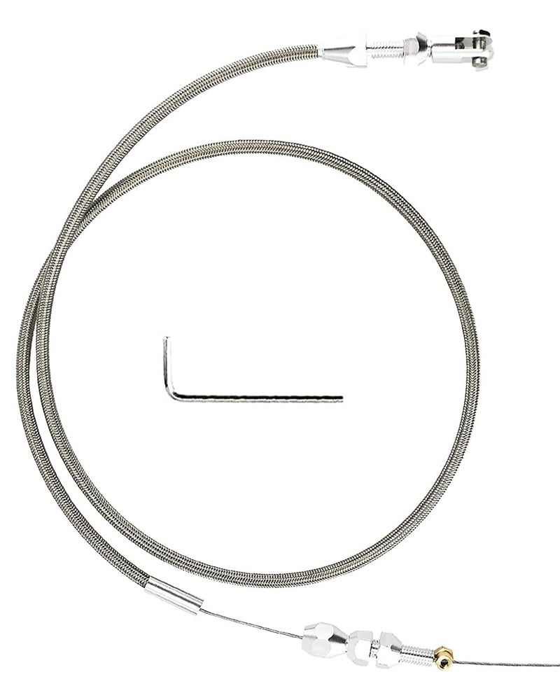 36 LS Throttle Cable Fits for ChevroletChevy LS1 19972007 LS1 Engine 48L 53L 57L 60L LS Swap Fuel Line Kit Braided Throttle Cable Carburetor Accelerator Cable