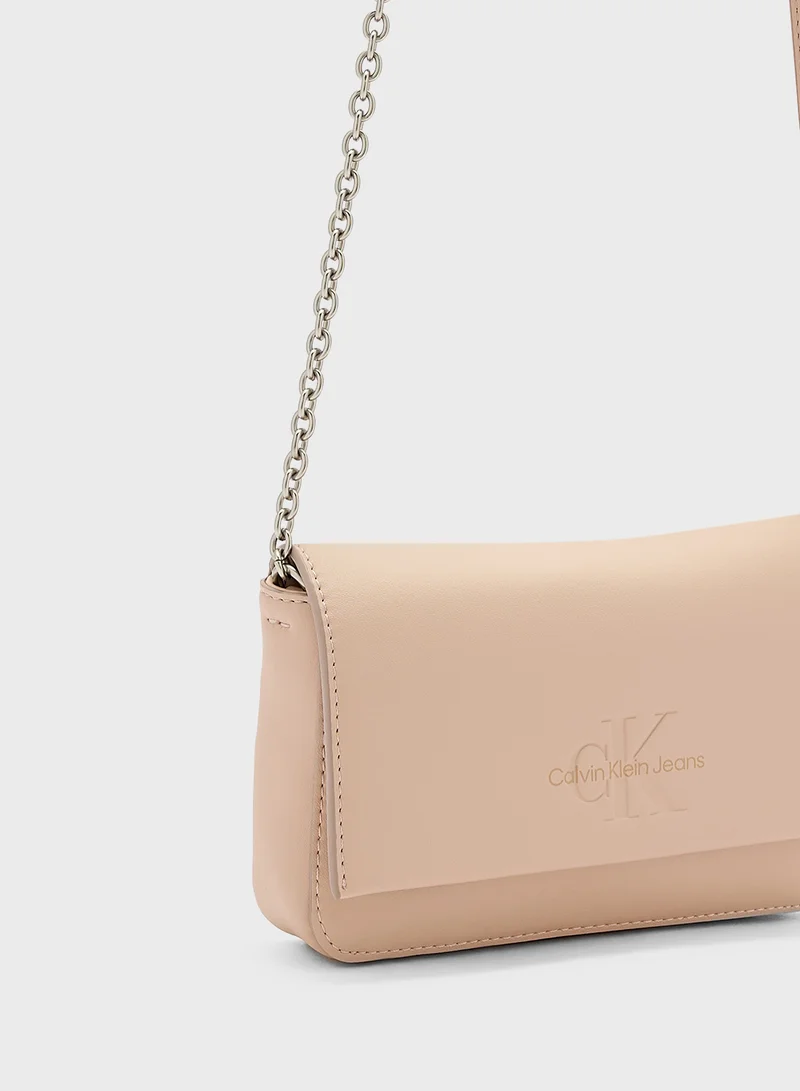 Calvin Klein Jeans Sculpted Ew Flap Phone Crossbody