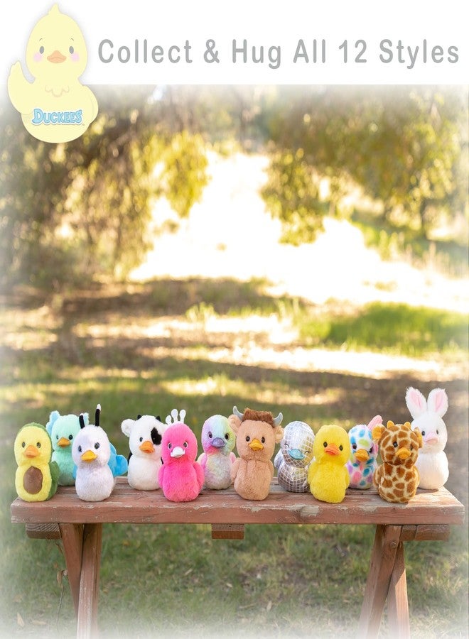 World's Softest Plush Duckees - 7" Plush Duckee - Creamy Ice Cream - Image 5