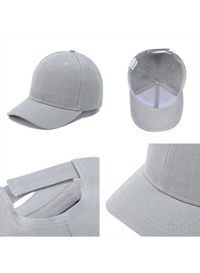 Boolavard Kids Boy Girl Baseball Cap Hat Soft Lightweight Adjustable Size for 2-9 Years (Blue)  - Image 5