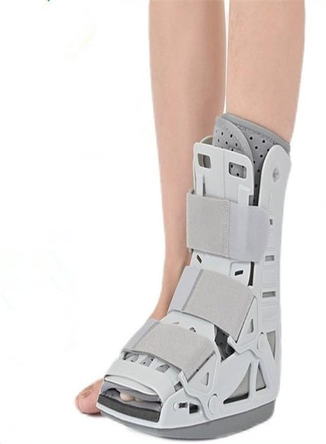 RousuCare Short Air Walker Boot, Lightweight Fracture Walking Boot with Adjustable Straps, Orthopedic Support Brace for Foot and Ankle Recovery (M:10.2in) - Image 4