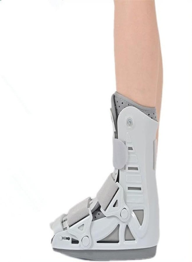 RousuCare Short Air Walker Boot, Lightweight Fracture Walking Boot with Adjustable Straps, Orthopedic Support Brace for Foot and Ankle Recovery (M:10.2in) - Image 5