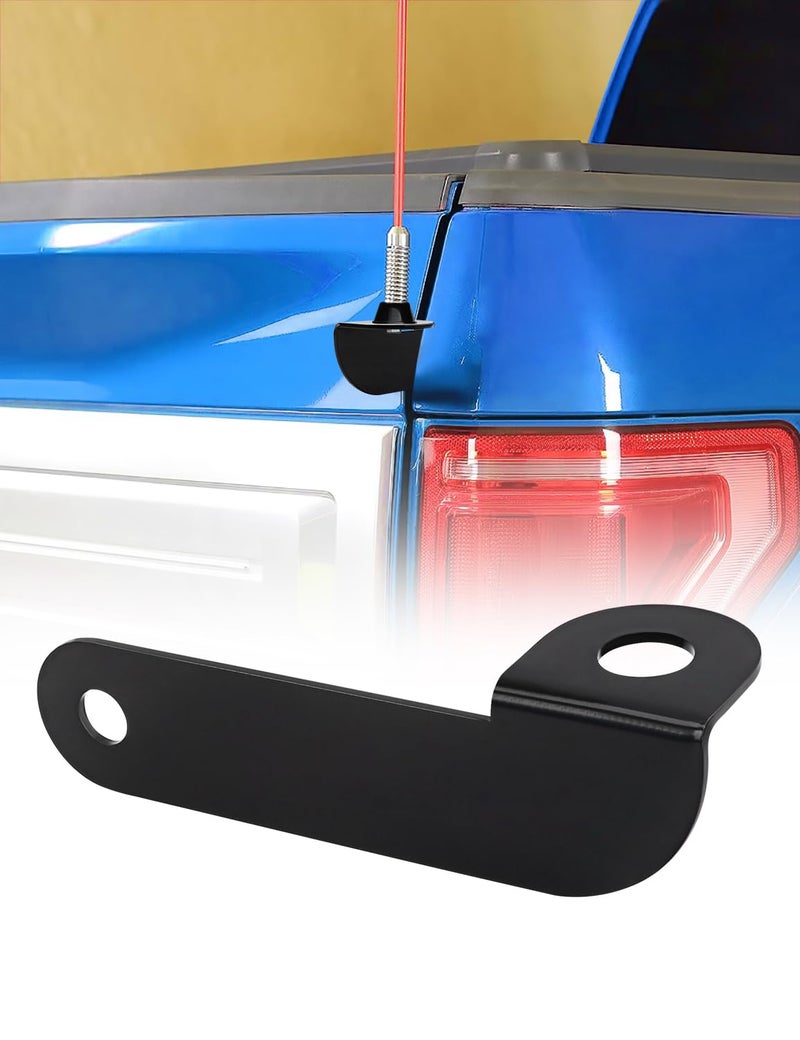 NORTHYUN F150 Tailgate Antenna Holder, Rear Truck Bed CB Antenna Mount Bracket Compatible with 2015-2023 Ford F150, Passenger Side - Image 1