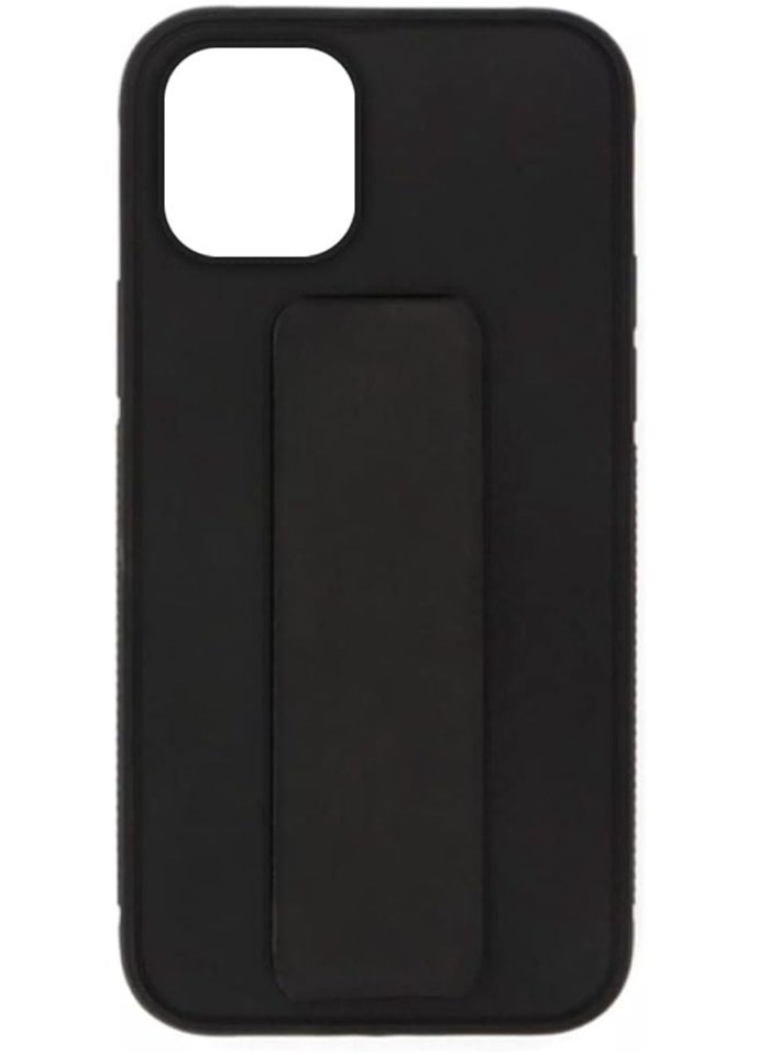 Protective Case Cover with Finger Grip Stand for Apple iPhone 11 Black