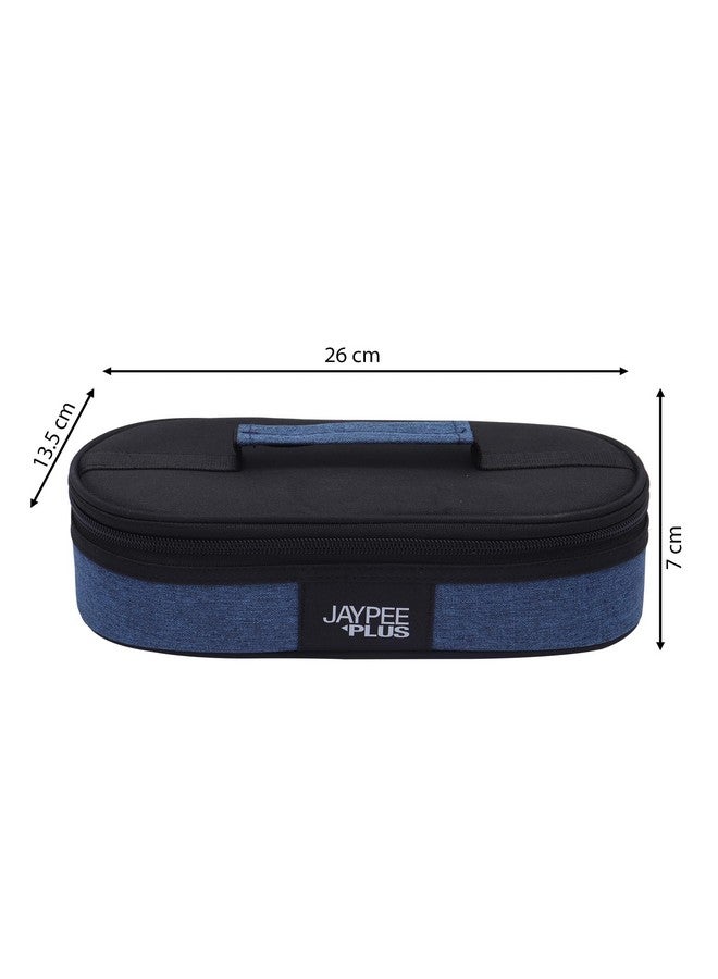 JAYPEE PLUS صندوق غداء جايبي بلس من الفولاذ المقاوم للصدأ مع حاوية ميكروباك 2 | مقاوم للتسرب | آمن للاستخدام في الميكروويف | صندوق غداء معزول | محكم الإغلاق | صندوق تيفين معزول للمكتب | 400 مل أسود - Image 3