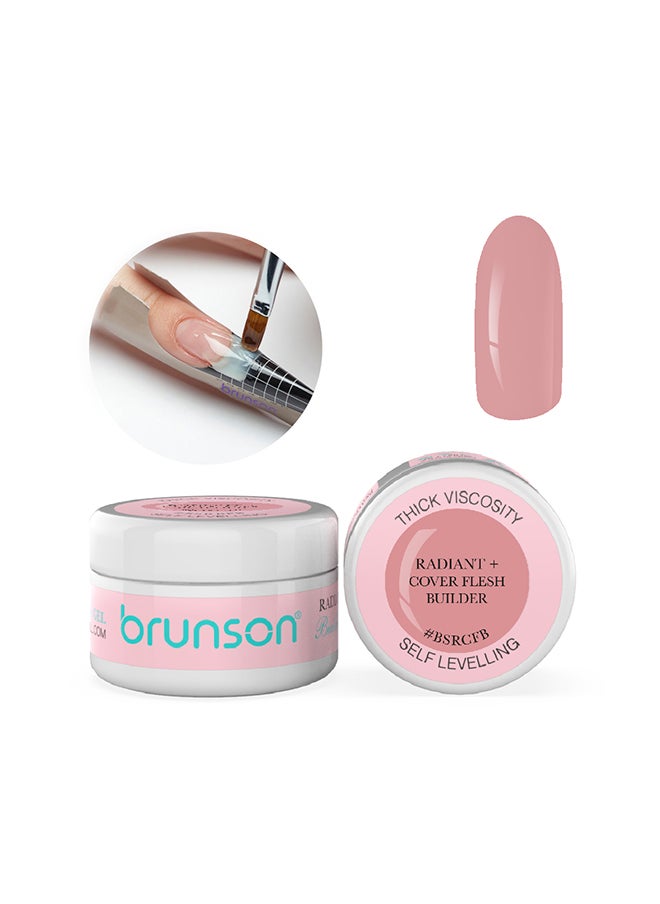 brunson - Solid 3d Gel Self Levelling Sculpting Non-Sticky Hand For Nail Art Design 30 ml, BSRCFB - Image 1