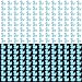 Hoemwarm 200Pcs Luminous Mini Resin Ducks Tiny Ducks Miniature Glow in The Dark Ducks Small Ornament Decoration for Home School Landscape Aquarium Ornament Dollhouse AccessoriesToys Party GiftBlue - Image 2