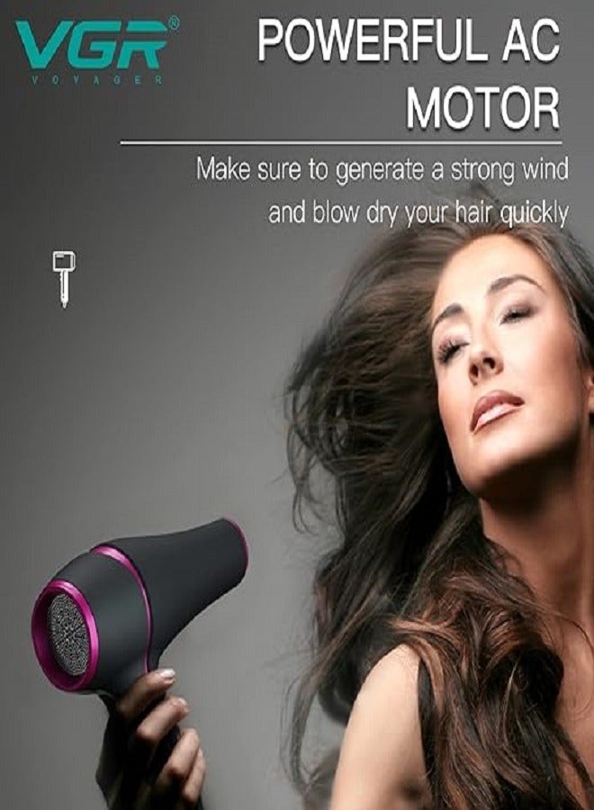 VGR V-402 Professional Hair Dryer 1800-2200W Multicolour - Image 3