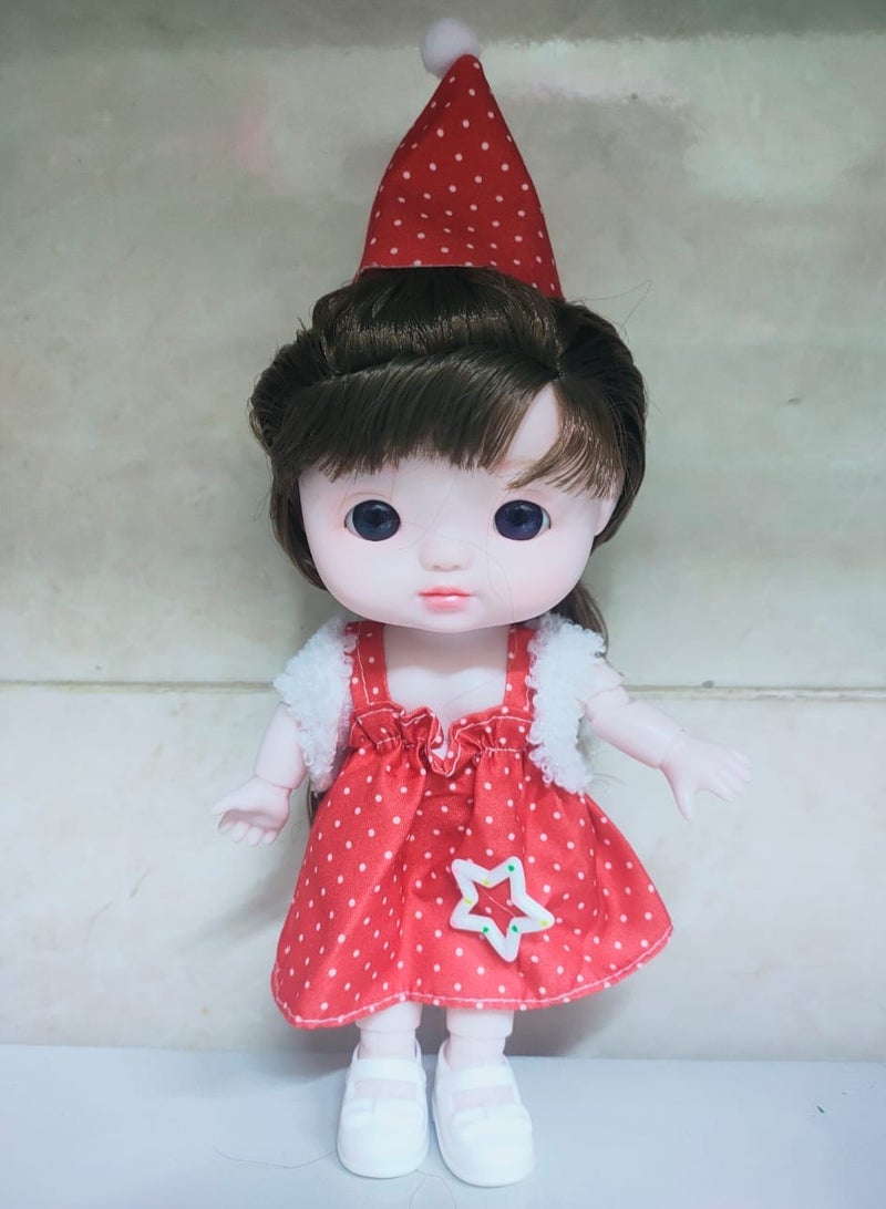 Soft Baby Doll, 38Cm Girl Doll With Multicolor Hair, My First Doll For Babies, Toddlers, Girls, Boys (Multi-Style) Cute And Suitable Gift - Image 1