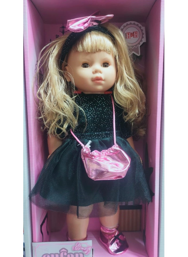 Soft Baby Doll, 38Cm Girl Doll With Multicolor Hair, My First Doll For Babies, Toddlers, Girls, Boys (Multi-Style) Cute And Suitable Gift - Image 2