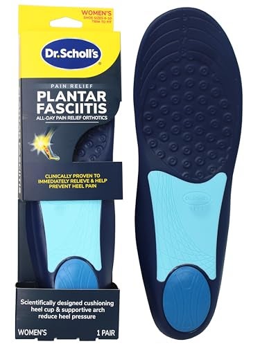 Dr. Scholl's Plantar Fasciitis Pain Relief Orthotics Clinically Proven Relief and Prevention of Plantar Fasciitis Pain for, Standart, Standard, Fit: Women's Size 6-10, Standard, 1 Pair (Pack of 12) - Image 5