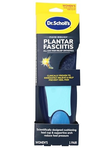 Dr. Scholl's Plantar Fasciitis Pain Relief Orthotics Clinically Proven Relief and Prevention of Plantar Fasciitis Pain for, Standart, Standard, Fit: Women's Size 6-10, Standard, 1 Pair (Pack of 12) - Image 1