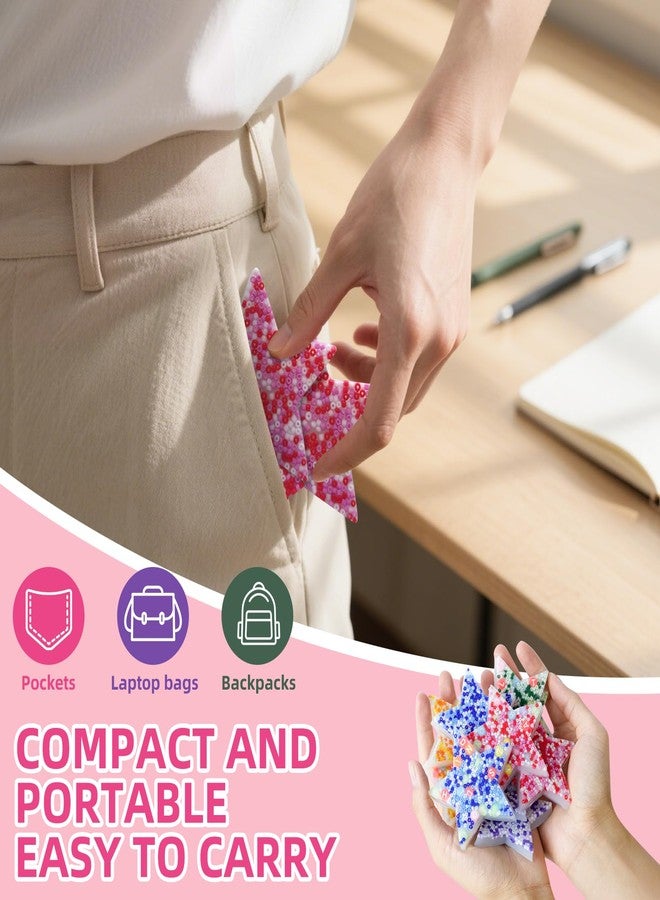 estardaa 10-Piece Picky Pad, Skin Picking Fidget Toys with DIY Bracelet Picking Pad (Includes Divided Container) – Sensory Fidget Pads for Relieving Anxiety & Dermatillomania, Suitable for Kids & Adults - Image 3