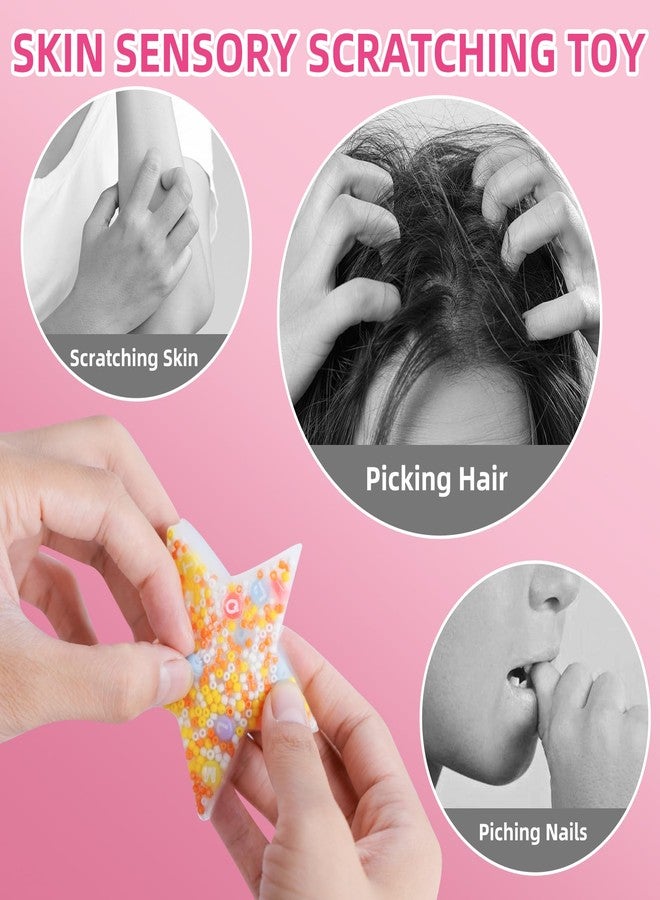 estardaa 10-Piece Picky Pad, Skin Picking Fidget Toys with DIY Bracelet Picking Pad (Includes Divided Container) – Sensory Fidget Pads for Relieving Anxiety & Dermatillomania, Suitable for Kids & Adults - Image 5