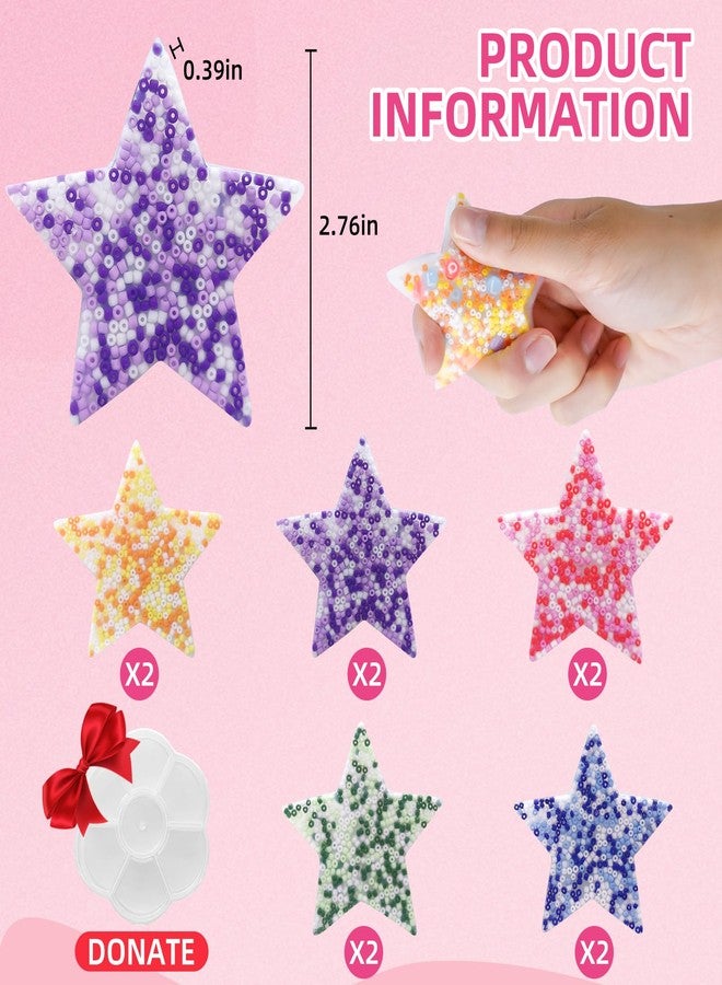 estardaa 10-Piece Picky Pad, Skin Picking Fidget Toys with DIY Bracelet Picking Pad (Includes Divided Container) – Sensory Fidget Pads for Relieving Anxiety & Dermatillomania, Suitable for Kids & Adults - Image 2