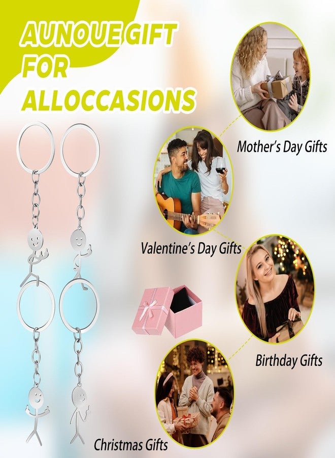 Pmeixcy 3Pcs Funny Keychain for Women,Middle Finger Keyring,Fun Keychains,Matching Keychains,Cool Gifts for Men - Image 5