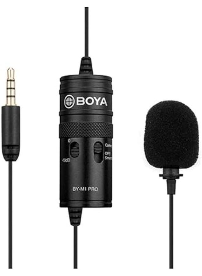 BOYA BY-M1 Pro Omnidirectional Lavalier Microphone - Image 1