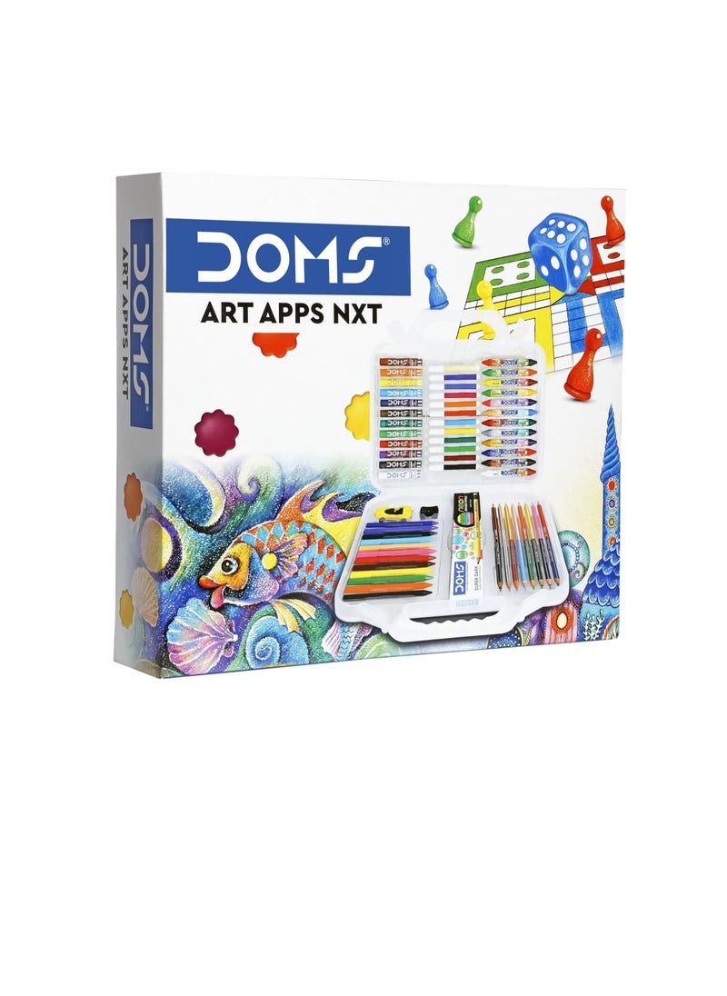 DOMS 71-Piece Art Apps Kit For School Assorted Colours  - Image 2