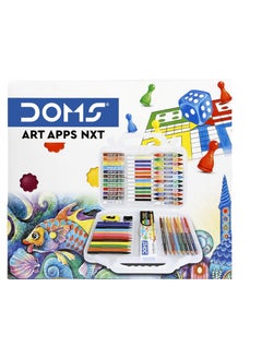 DOMS 71-Piece Art Apps Kit For School Assorted Colours  - Image 3