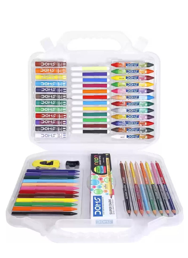 DOMS 71-Piece Art Apps Kit For School Assorted Colours  - Image 5