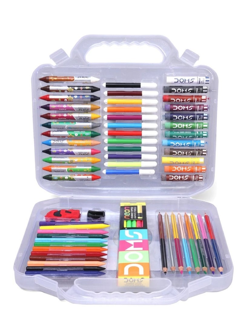 DOMS 71-Piece Art Apps Kit For School Assorted Colours  - Image 4