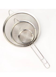 Generic Mesh Strainers, 3 Count (Pack of 1) Set,Silver  - Image 5