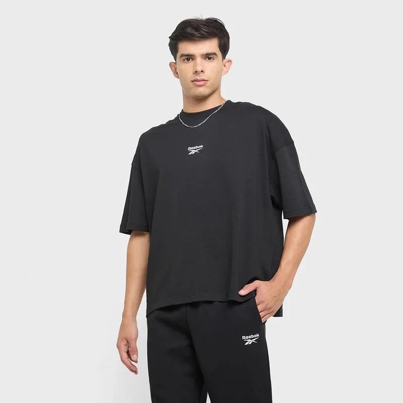 Reebok Melvin Mountain Short Sleeve Men's Tee - Black