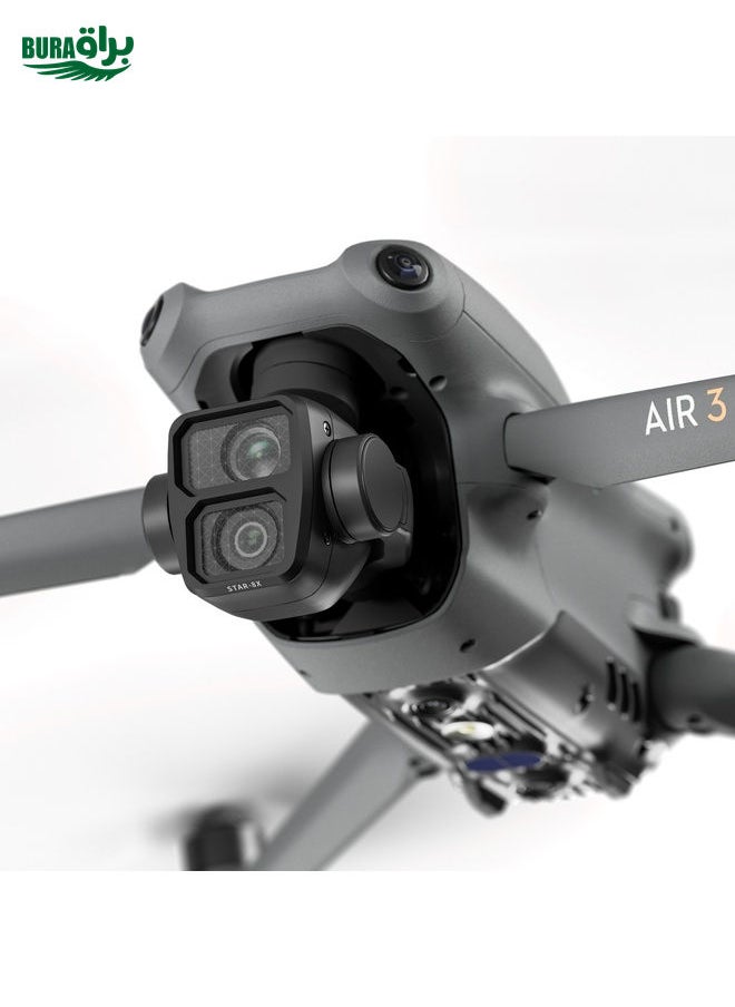 BURAQ For DJI Air 3 STARTRC Drone Lens Filter, Lens:Star  - Image 5
