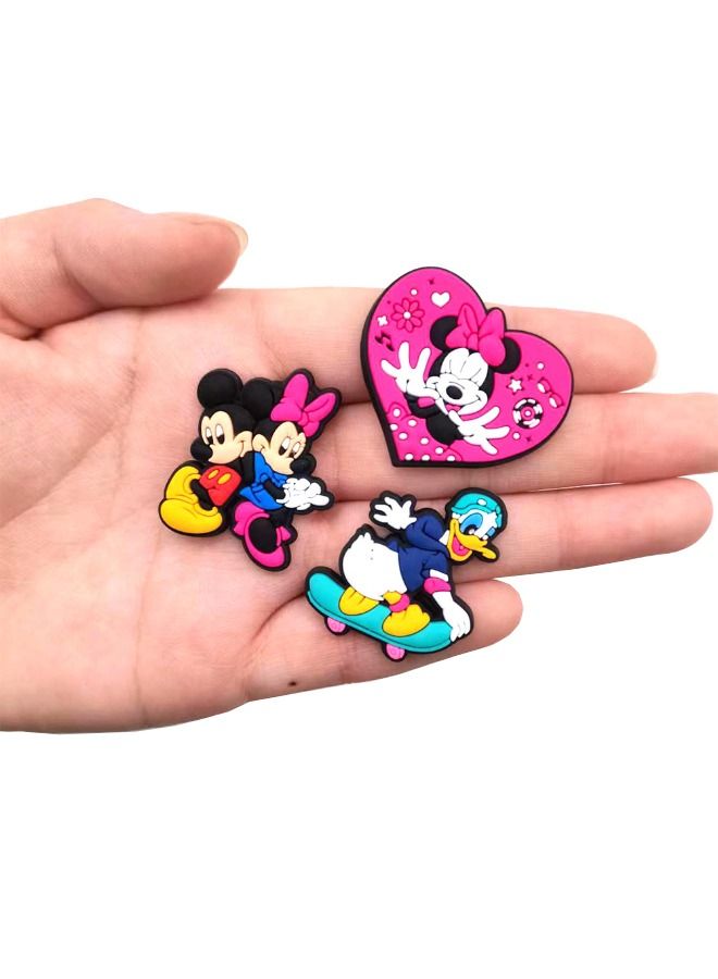 20-Piece Crocs Shoe Decoration Charms, Cartoon Series Charms Shoes Charm for Crocs Hole Hole Shoe, for Kids Boys Girls Men Women Party Favor - Image 5