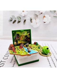 NIBEMINENT Pop Up 3D Mini Dinosaurs Keychain Toys, Anxiety Stress Relief Dino Hand Toys, Sensory Toys, Birthday Gifts Goody Bag Filler, Purse and Backpack Keychain Fidget Toys for for Kids  - Image 1