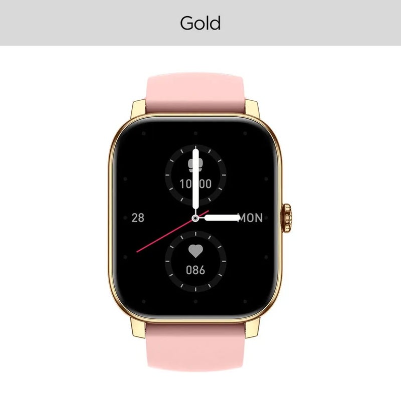 Zeblaze Btalk PRO 1.91'' HD Big HD Display Voice Calling Smart Watch 300+ Watch Faces Health and Fitness Tracking Smartwatch, Gold - Image 1